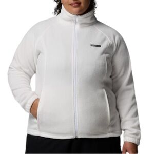 NWT Columbia Women's White Fleece Jacket